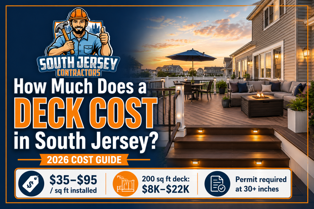 cost of a deck in south jersey